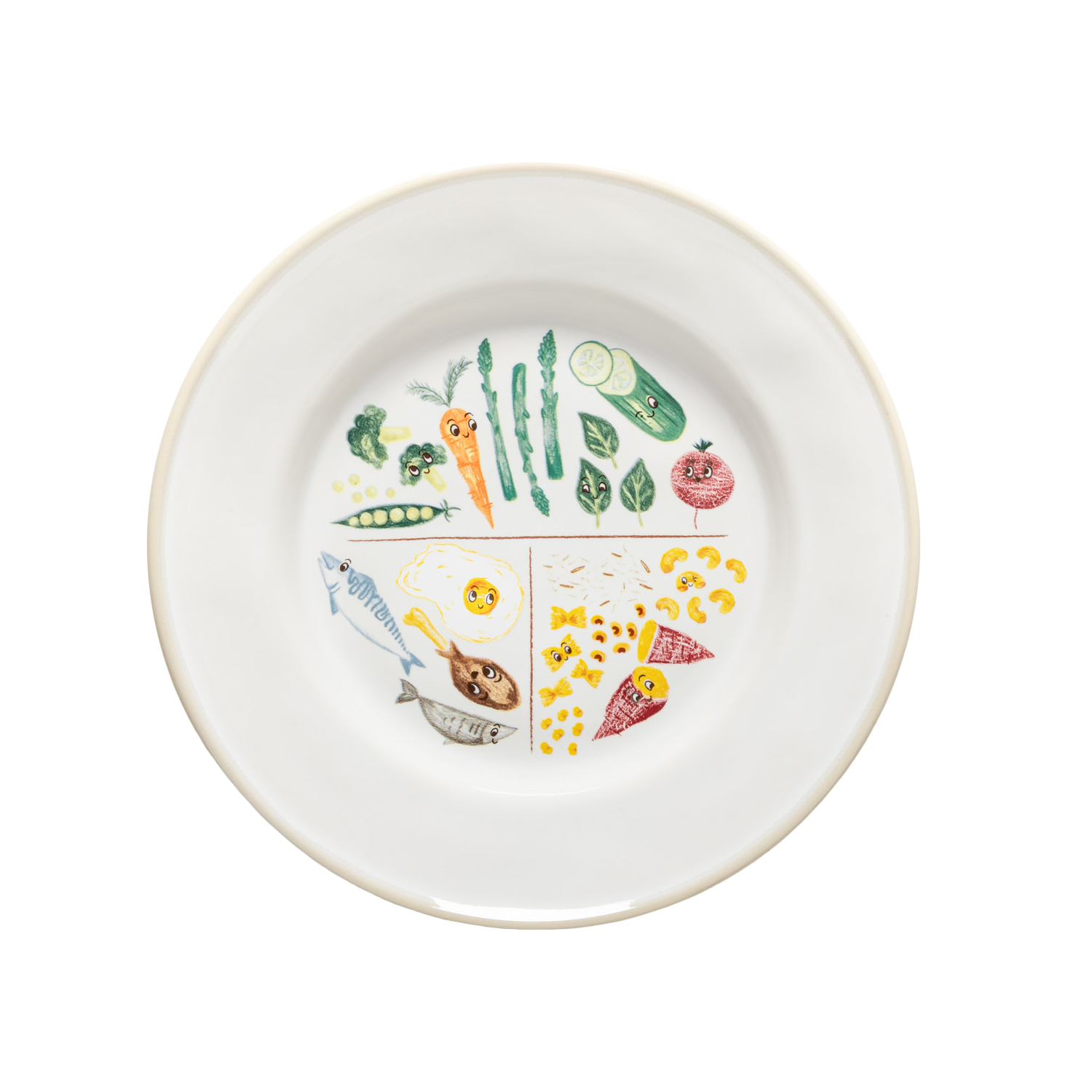 Prato em T — Criança